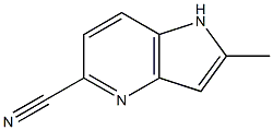 5-Cyano-2-Methyl-4-azaindole结构式