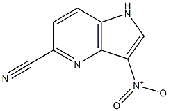 Structure of 5-Cyano-3-nitro-4-azaindole