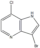 3-BroMo-7-chloro-4-azaindole结构式