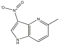 5-Methyl-3-nitro-4-azaindole结构式