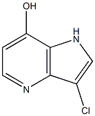3-Chloro-7-hydroxy-4-azaindole结构式