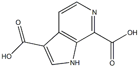 6-Azaindole-3,7-dicarboxylic acid结构式