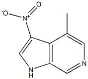Structure of 4-Methyl-3-nitro-6-azaindole