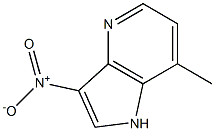 7-Methyl-3-nitro-4-azaindole结构式