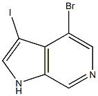 Structure of 4-BroMo-3-iodo-6-azaindole