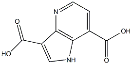 4-Azaindole-3,7-dicarboxylic acid结构式