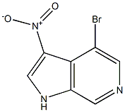 4-BroMo-3-nitro-6-azaindole结构式