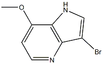 3-BroMo-7-Methoxy-4-azaindole结构式