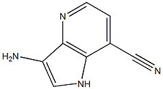 Structure of 3-AMino-7-cyano-4-azaindole