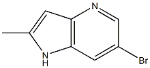 Structure of 6-Bromo-2-methyl-4-azaindole