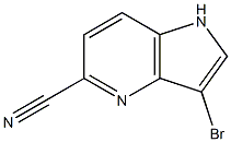 3-Bromo-5-Cyano-4-azaindole结构式