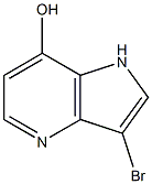 3-BroMo-7-hydroxy-4-azaindole结构式