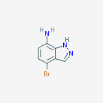 1H-Indazole-5-carboxylic acid, 6-methyl-结构式