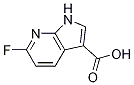 Chemical structure of 6-Fluoro-7-azaindole-3-carboxylic acid