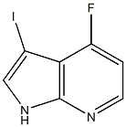 4-Fluoro-3-iodo-7-azaindole结构式