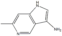 Structure of 3-Amino-6-methyl-5-azaindole