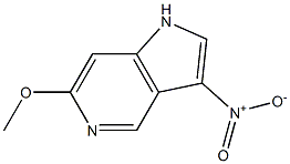 Structure of 6-Methoxy-3-nitro-5-azaindole