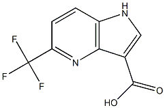 Structure of 5-(TrifluoroMethyl)-4-azaindole-3-carboxylic acid