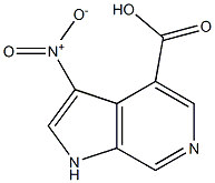 3-Nitro-6-azaindole-4-carboxylic acid结构式