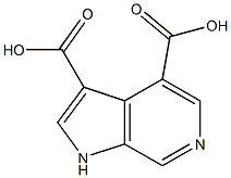 Chemical structure of 6-Azaindole-3,4-dicarboxylic acid