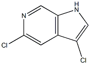 3,5-Dichloro-6-azaindole结构式