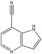 7-氰基-4-氮杂-吲哚结构式