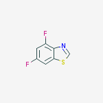 Structure of 4,6-Difluorobenzothiazole