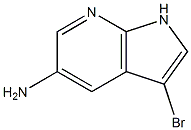 5-Amino-3-Bromo-7-azaindole结构式