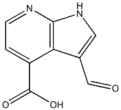 Structure of 3-Formyl-7-azaindole-4-carboxylic acid