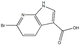 Structure of 6-Bromo-7-azaindole-3-carboxylic acid