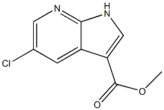 Structure of 5-Chloro-7-azaindole-3-carboxylic acid Methyl ester
