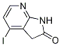 Structure of 2H-Pyrrolo[2,3-b]pyridin-2-one, 1,3-dihydro-4-iodo-