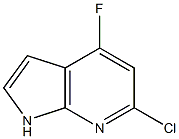 Structure of 6-Chloro-4-fluoro-7-azaindole