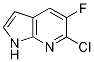 Structure of 6-Chloro-5-fluoro-7-azaindole