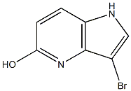 3-Bromo-5-hydroxy-4-azaindole结构式