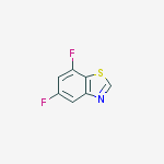 Structure of 5,7-Difluorobenzothiazole
