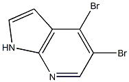 Structure of 4,5-Dibromo-7-azaindole