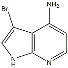 Structure of 4-AMino-3-broMo-7-azaindole
