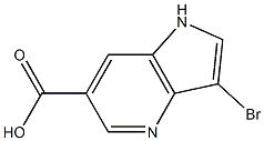 Structure of 3-BroMo-4-azaindole-6-carboxylic acid