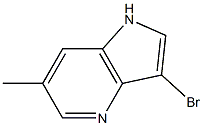 3-BroMo-6-Methyl-4-azaindole结构式