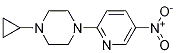 Structure of 1-cyclopropyl-4-(5-nitro-pyridin-2-yl)-piperazine