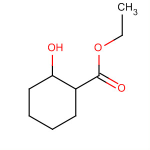 Cyclohexanecarboxylic acid, 2-hydroxy-, ethyl ester, (1R,2R)-结构式