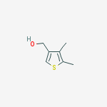 (4,5-dimethyl-3-thienyl)methanol结构式