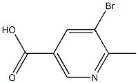 Structure of 5-BroMo-6-Methylnicotinicacid