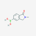 Structure of 2-methyl-1-oxoisoindolin-5-ylboronic acid