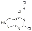 Structure of 2,4-DICHLORO-6,7-DIHYDRO-5H-PYRROLO[3,4-D]PYRIMIDINEHYDROCHLORIDE