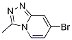Structure of 7-bromo-3-methyl-1,2,4-Triazolo[4,3-a]pyridine