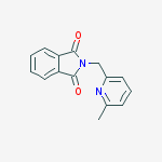 Structure of 2-((6-methylpyridin-2-yl)methyl)isoindoline-1,3-dione