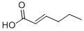 Structure of TRANS-2-HEXENOIC ACID