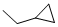 Structure of ETHYLCYCLOPROPANE